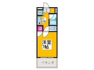 ジュネスコ－トの物件間取画像